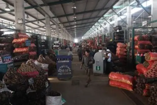 Mercado mayorista de Santa Anita. Foto: Cortesía.