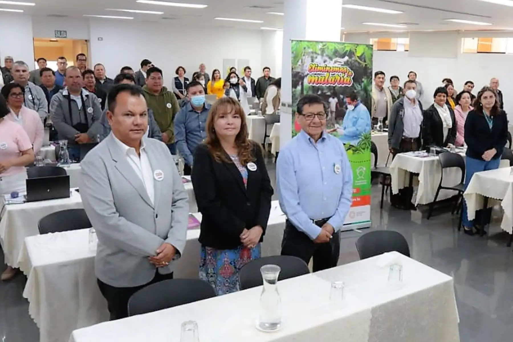 Taller nacional para evaluar y fortalecer acciones contra la malaria. Foto: Minsa/difusión.