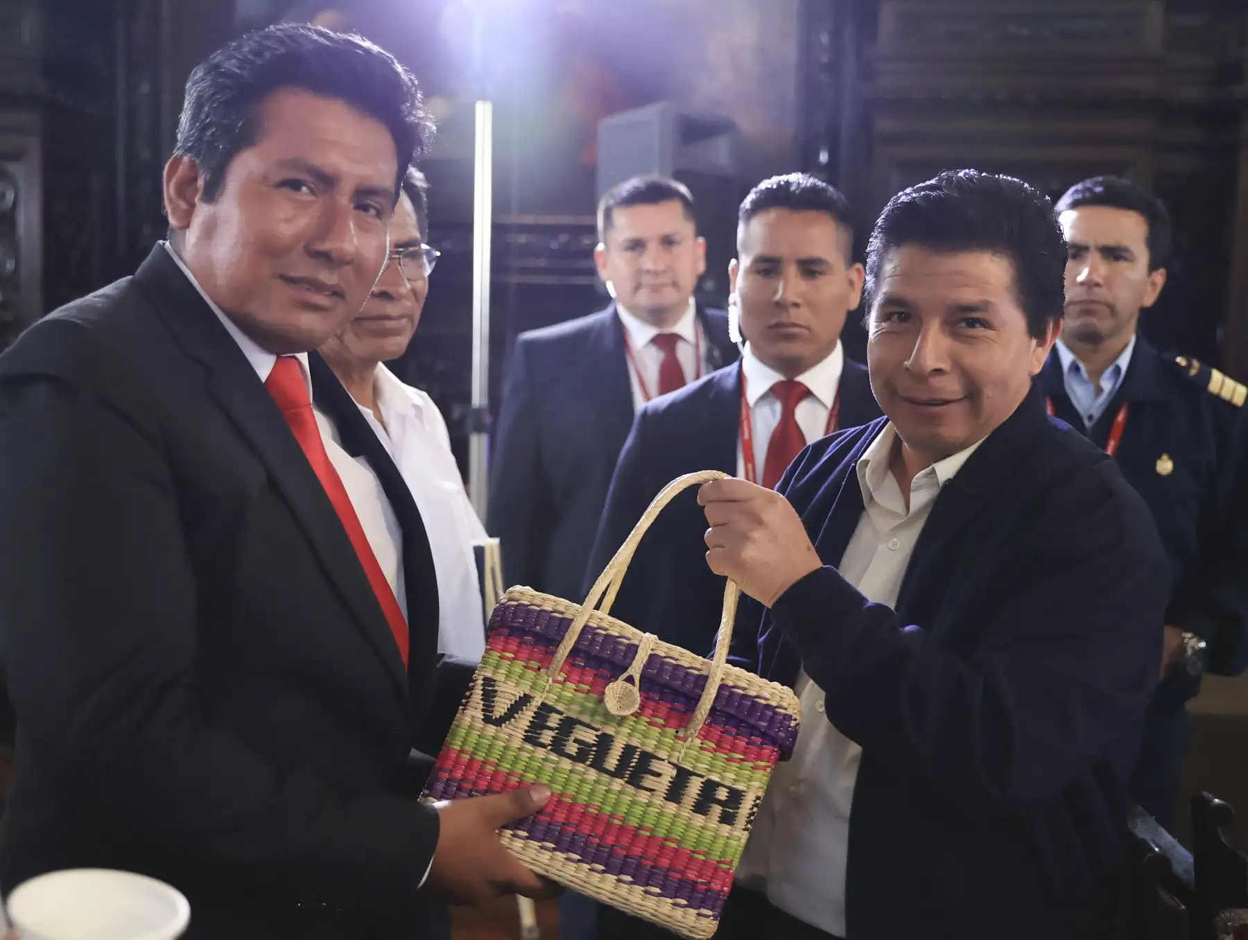 Jefe de Estado, Pedro Castillo Terrones, sostiene encuentro con alcaldes electos de Lima Provincias. Foto: ANDINA/Prensa Presidencia