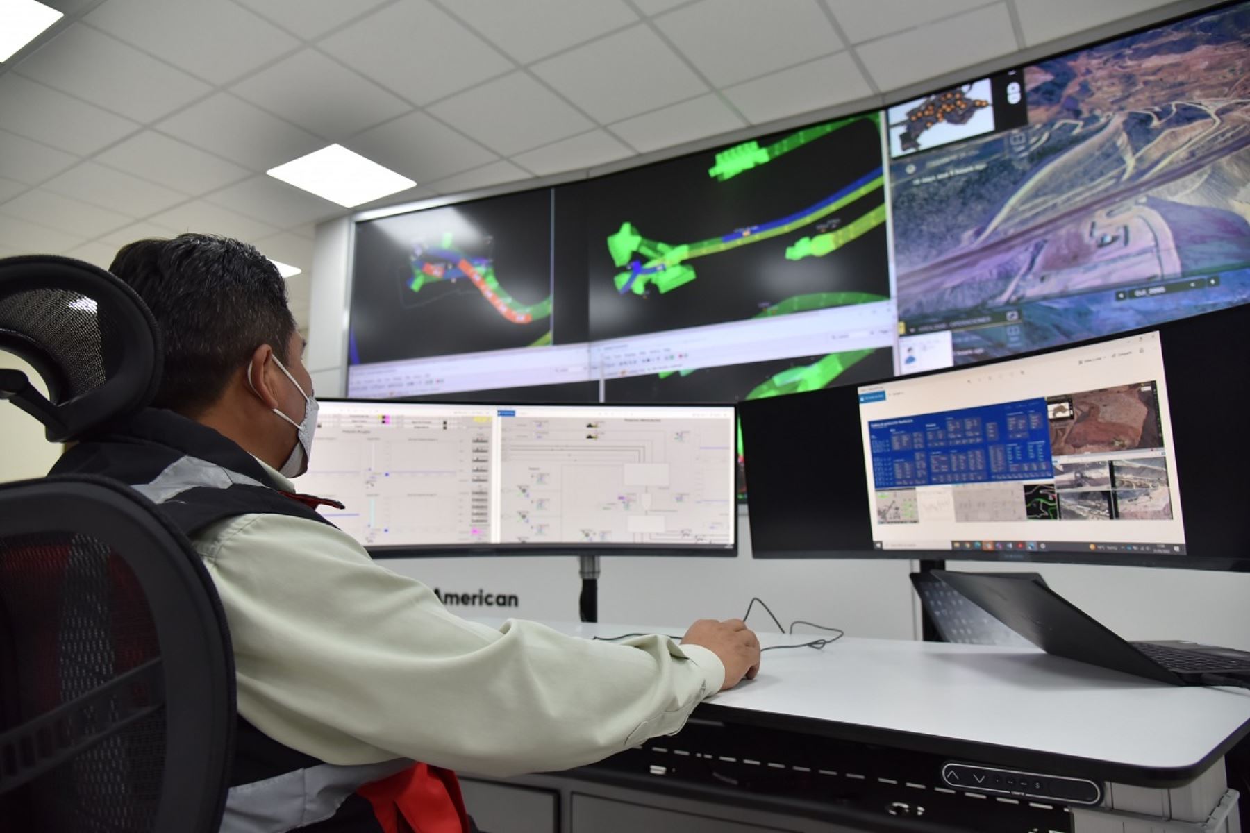Mina Quellaveco utiliza tecnología de la NASA en sus procesos productivos. Foto: Cortesía.