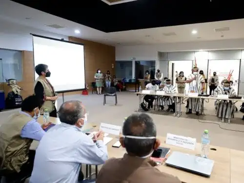 Ministerio de Cultura conformó un grupo de trabajo que buscará reforzar la articulación en beneficio de los pueblos indígenas u originarios de la Selva Central. ANDINA/Difusión