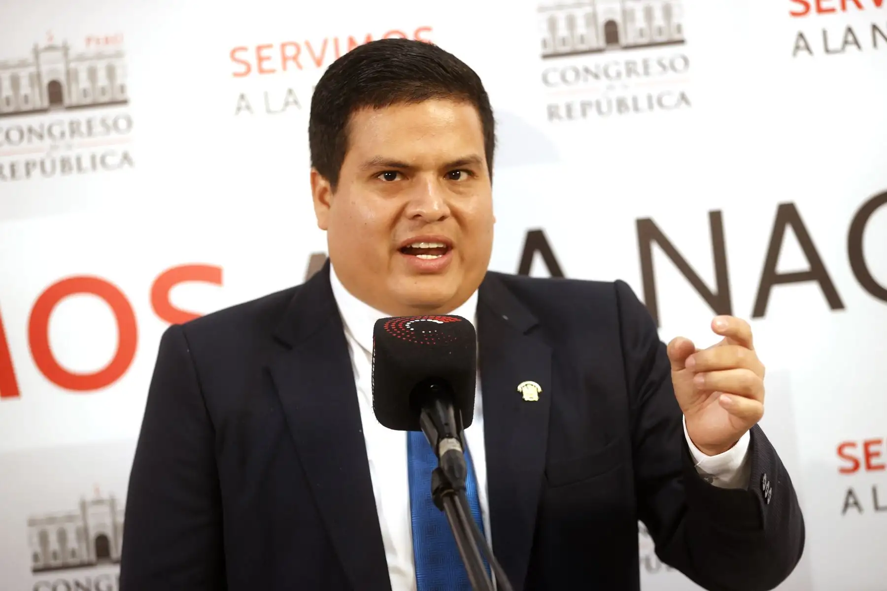 Diego Bazán, presidente de la Comisión de Ética Parlamentaria. ANDINA/Vidal Tarqui