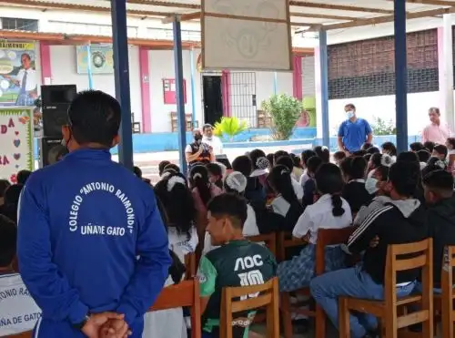 Autoridades de Tumbes emprenden acciones para educar a los estudiantes y prevenir casos de violencia contra la mujer. Foto: ANDINA/difusión.