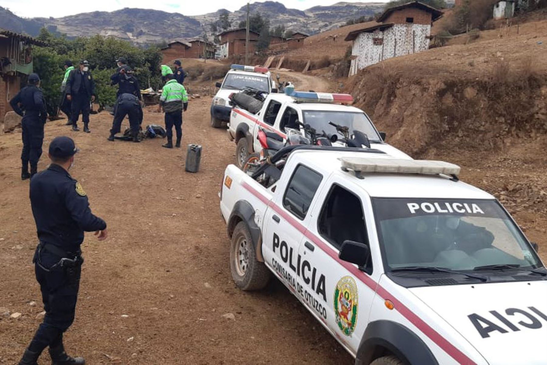 El hecho se registró en el centro poblado de Llaugueda, en la provincia de Otuzco, región La Libertad. Foto: ANDINA/Cortesía Luis Puell