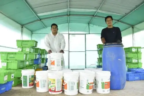 Kawát es la empresa peruana que produce una proteína de un insecto de origen amazónico, a través de la bioconversión, que es capaz de reemplazar harinas de anchoveta, maíz y soya. Además, genera un subproducto que sirve de abono para ayudar a la rentabilidad de productores agropecuarios. Foto: Difusión