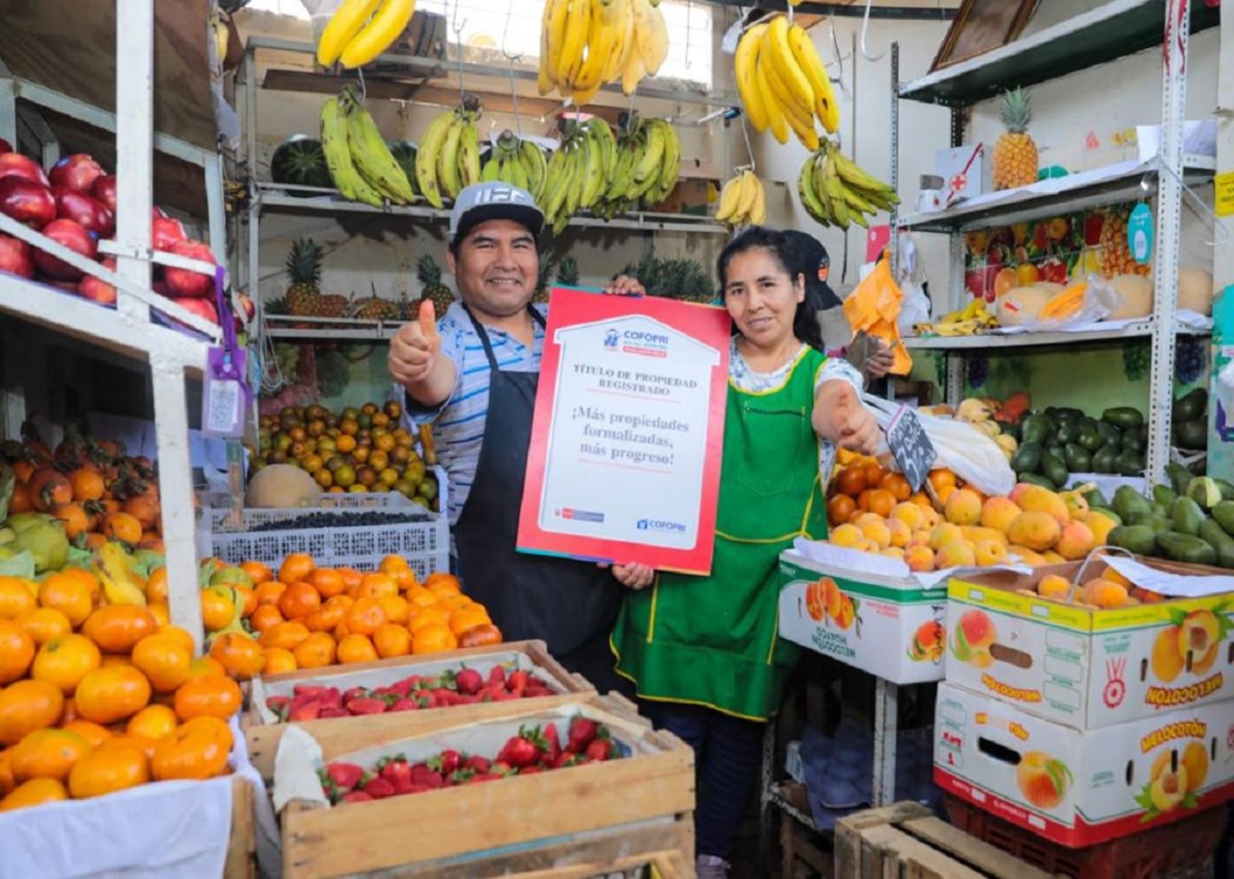 Mercado San Felipe en el distrito de Surquillo ya cuenta con título de propiedad. Foto: ANDINA/Difusión