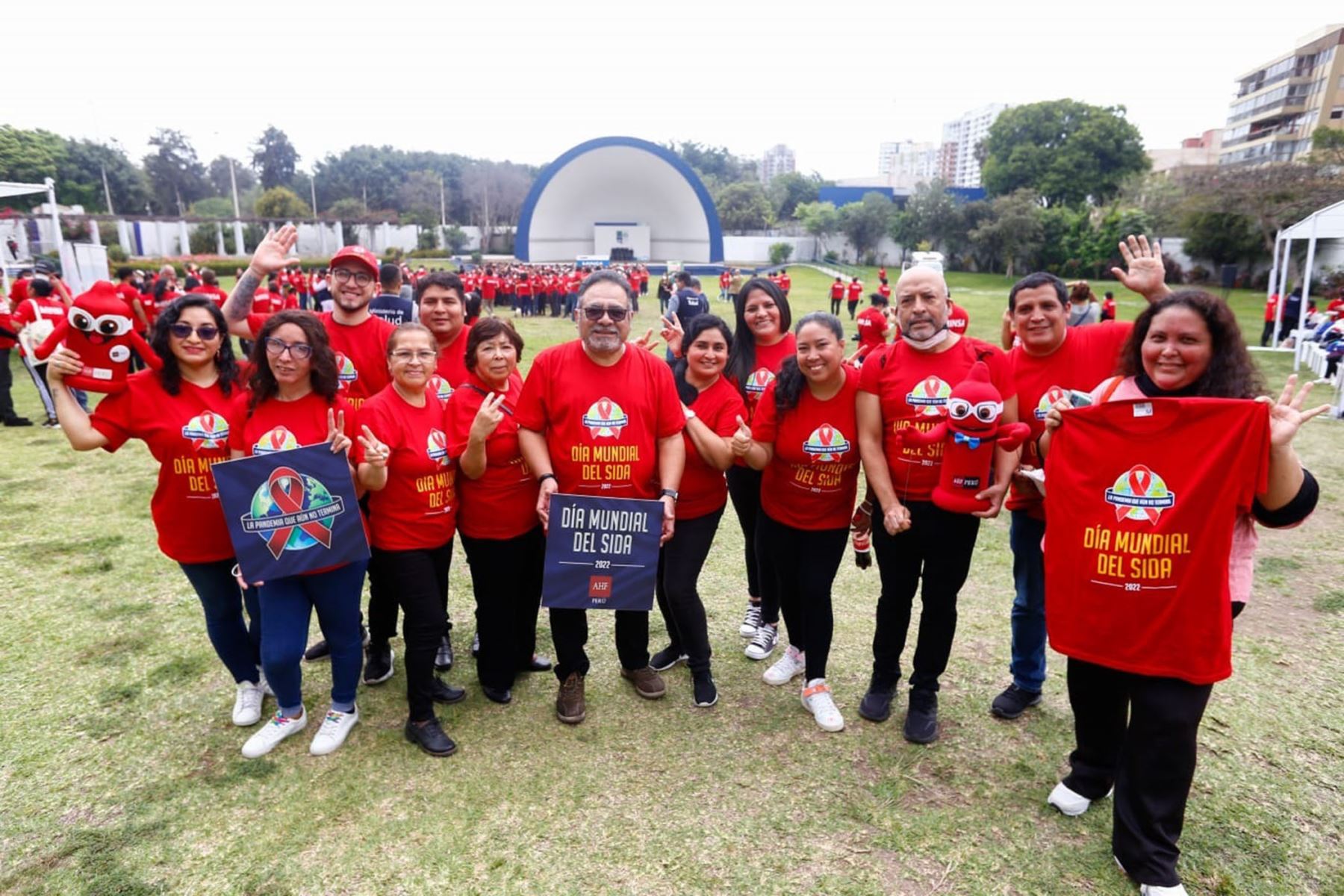 El Ministerio de Salud, con la participación de AHF Perú y otras organizaciones de la sociedad civil, organizarán actividades por el Día Mundial de Lucha contra el Sida. ANDINA/ AHF