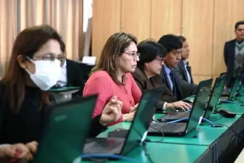 Capacitación a docentes. Foto: ANDINA/Difusión.