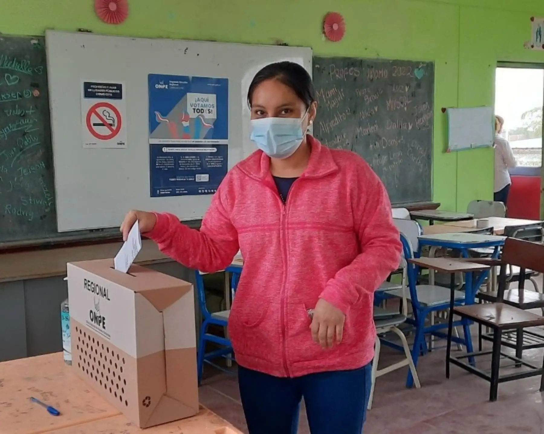 Miles de piuranos participan hoy de forma masiva en el proceso electoral para elegir al gobernador regional para el período 2023-2026. ANDINA/Difusión