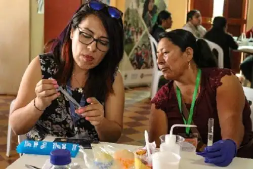 Durante los cursos, los participantes reconocieron la importancia de la biodiversidad que existe en su comunidad, a fin de conservarla y aprovecharla de manera responsable.