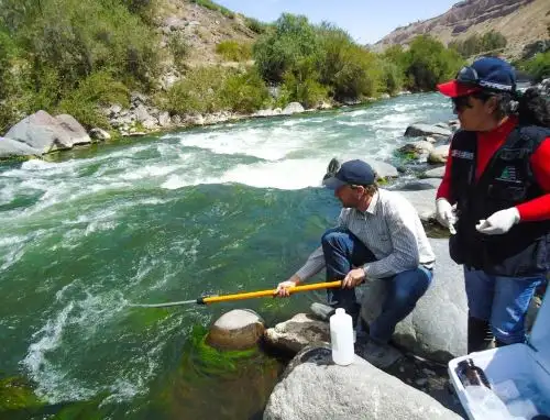 Representantes del Gobierno presentaron los avances para solucionar la problemática de contaminación del río Moche a las comunidades de dicha cuenca afectada por la presencia de mineros ilegales. ANDINA/Difusión