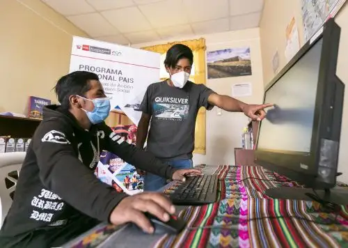 Hasta fin de año más de 50,000 usuarios de programas sociales fortalecerán sus capacidades productivas, afirmó el Midis. ANDINA/Difusión
