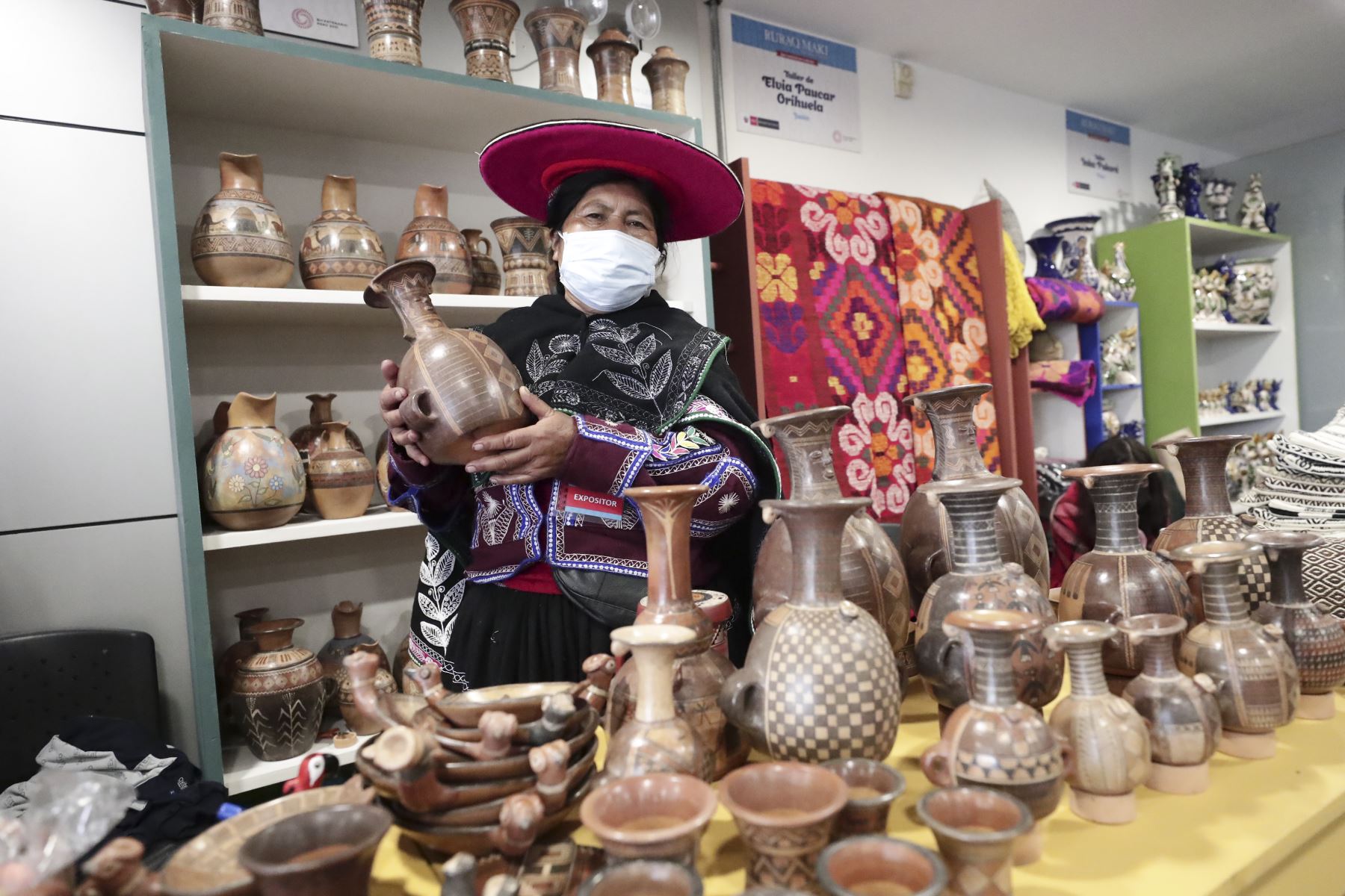 Ministerio de Cultura reunirá, desde este jueves 8, a artesanos y artistas tradicionales de todo el país en la edición de diciembre de Ruraq maki, hecho a mano.

Foto: ANDINA/Difusión