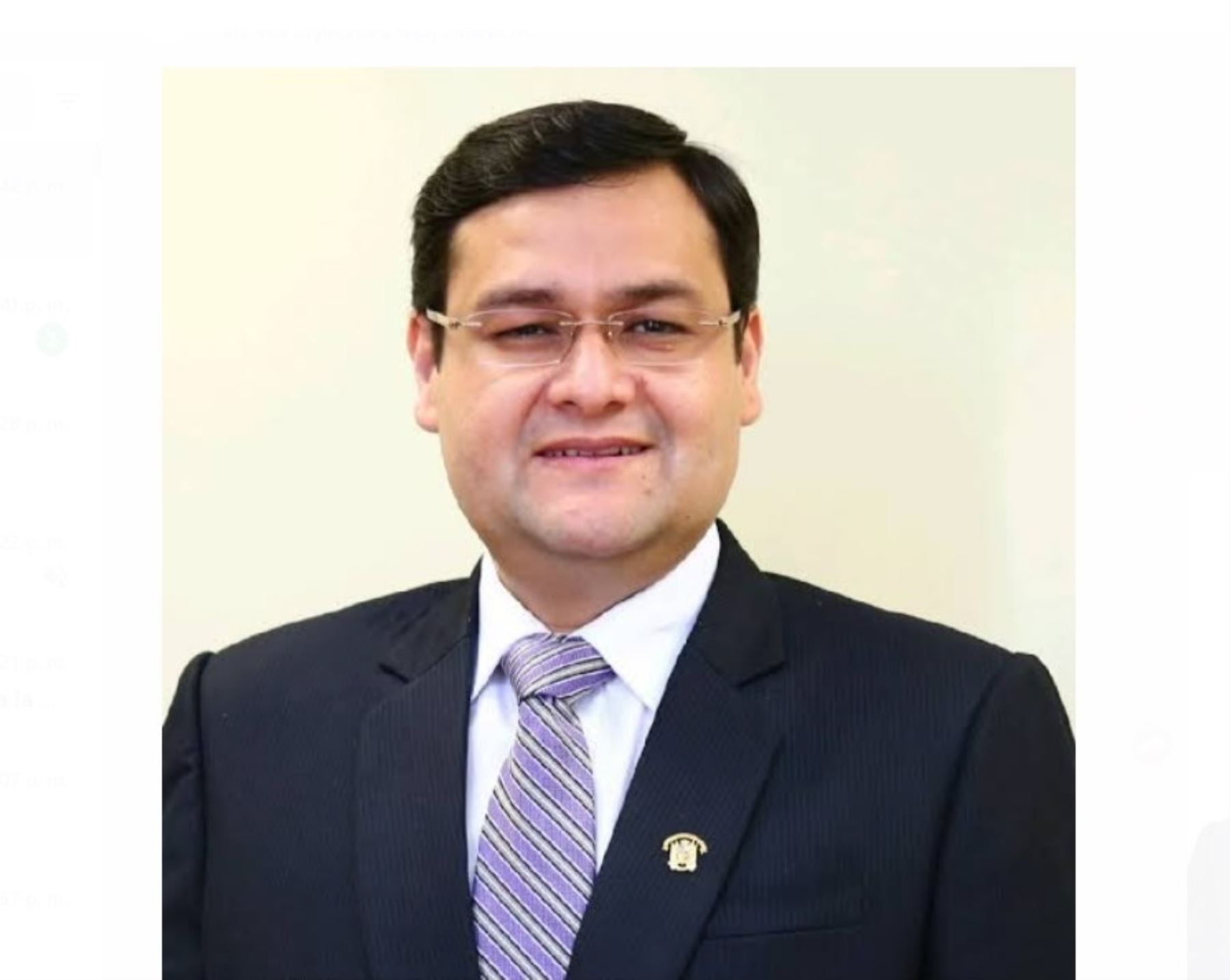 Jorge Pérez Flores fue elegido gobernador regional de Lambayeque para el período 2023-2026, de acuerdo a los resultados oficiales de la ONPE.