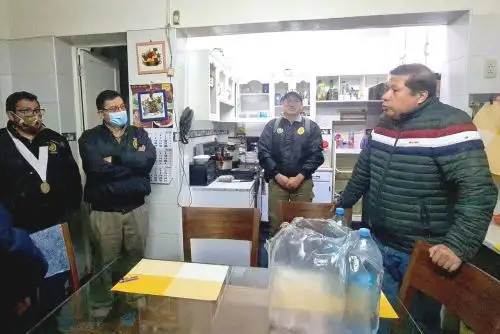 Desarticulan presunta organización criminal que operaba en el municipio del Callao. Foto: ANDINA/Difusión.