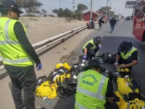 El Comando Regional de Lucha contra los delitos aduaneros de Lambayeque informó que más de S/ 9 millones en mercancías de contrabando se incautaron en lo que va del año en esta región. ANDINA/Difusión