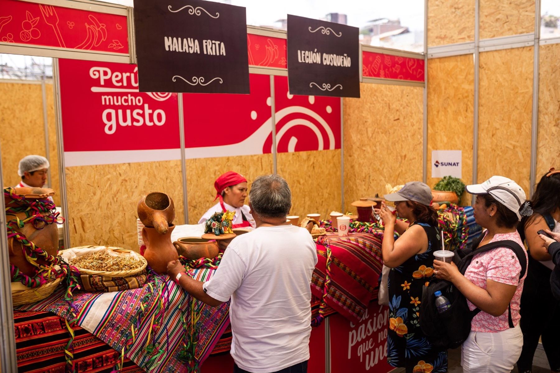 Feria gastronómica "Perú Mucho Gusto" realizada en la región Arequipa. Foto: Cortesía.
