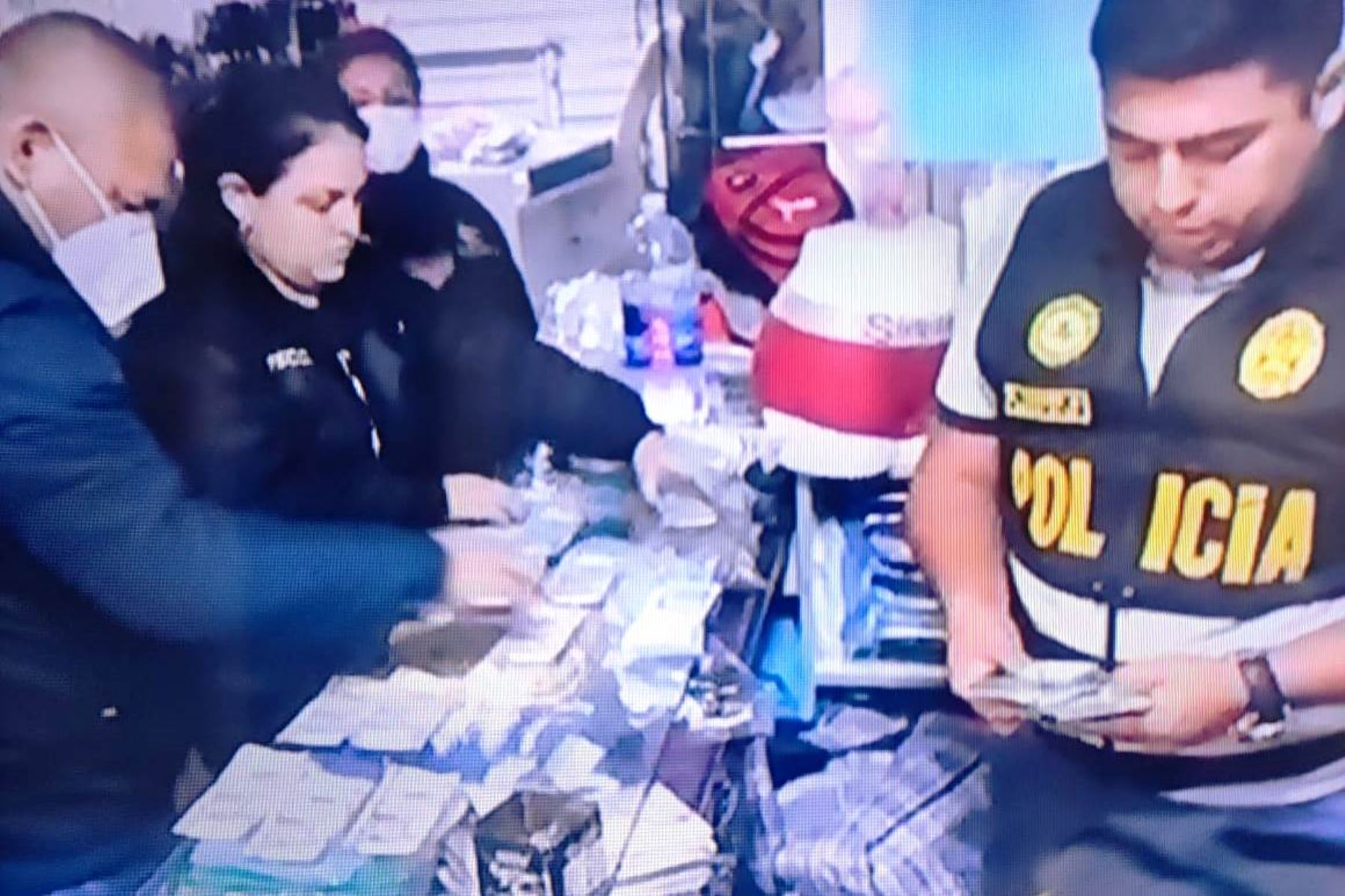 Desarticulan banda criminal dedicada a fabricación de billetes falsificados. Foto: ANDINA/Difusión.
