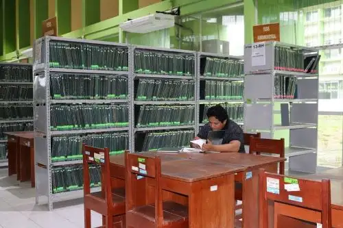 Biblioteca de la Universidad Nacional de Ucayali. Foto: Pronabec