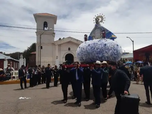 Procesiones, danzas y otros rituales se celebran en Puno en homenaje a la Virgen Inmaculada Concepción. Foto: Juan Ccopa Balcona