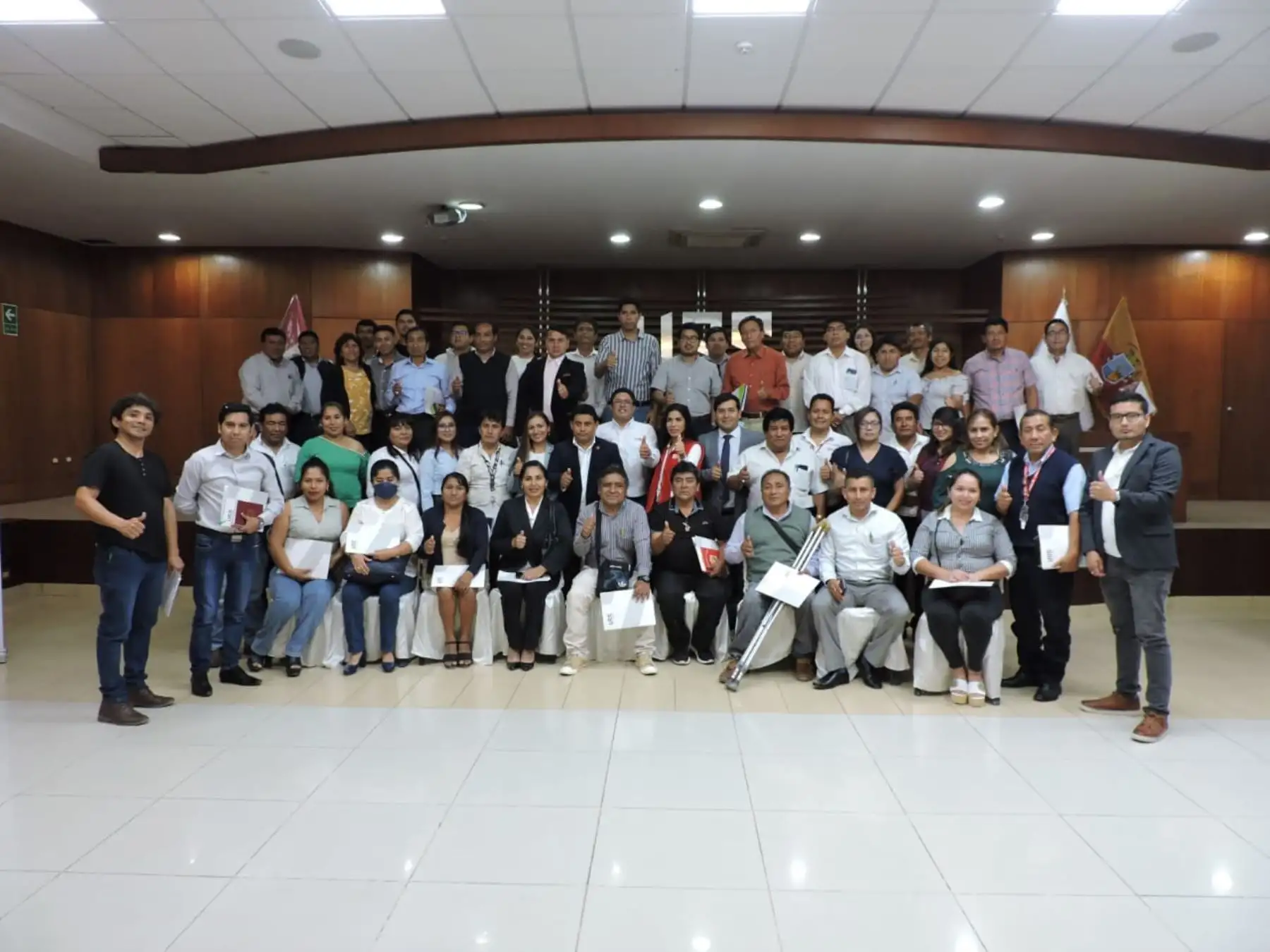 El Ministerio de la Producción y el Gobierno Regional de Lambayeque capacitaron a los alcaldes y regidores electos de Lambayeque sobre alcances del Fondo Concursable Procompite. ANDINA/Difusión