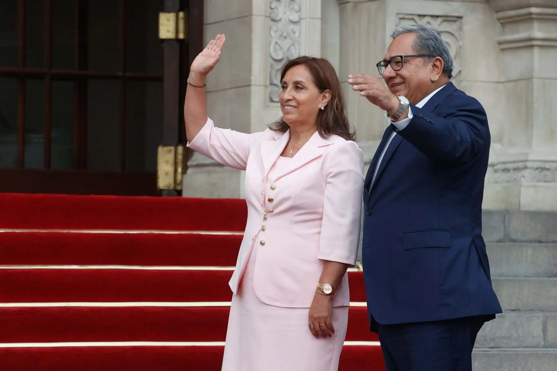 Presidenta Dina Boluarte sostuvo reunión con congresista Carlos Anderson. Foto: ANDINA/Presidencia Perú