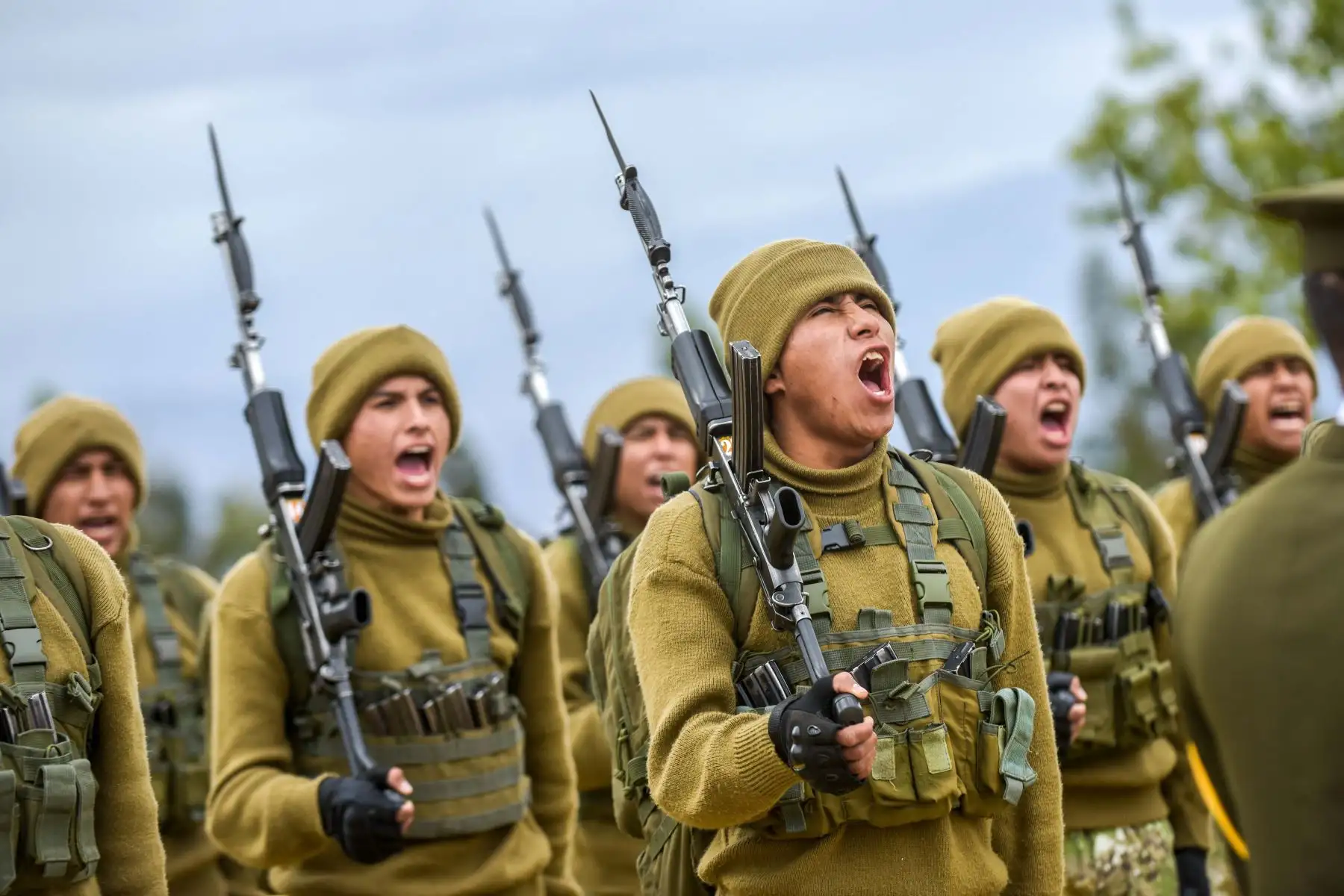 Conmemoración de los 198.° aniversario de la batalla de Ayacucho, gesta en la que el Ejército Unido Libertador del Perú puso fin de manera victoriosa a las campañas terrestres de la guerra de independencia. Foto: Bicentenario