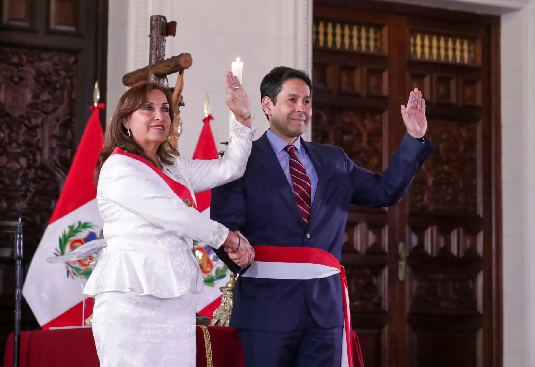 Julio Demartini Montes juró como ministro de Desarrollo e Inclusión Social. Foto: PCM