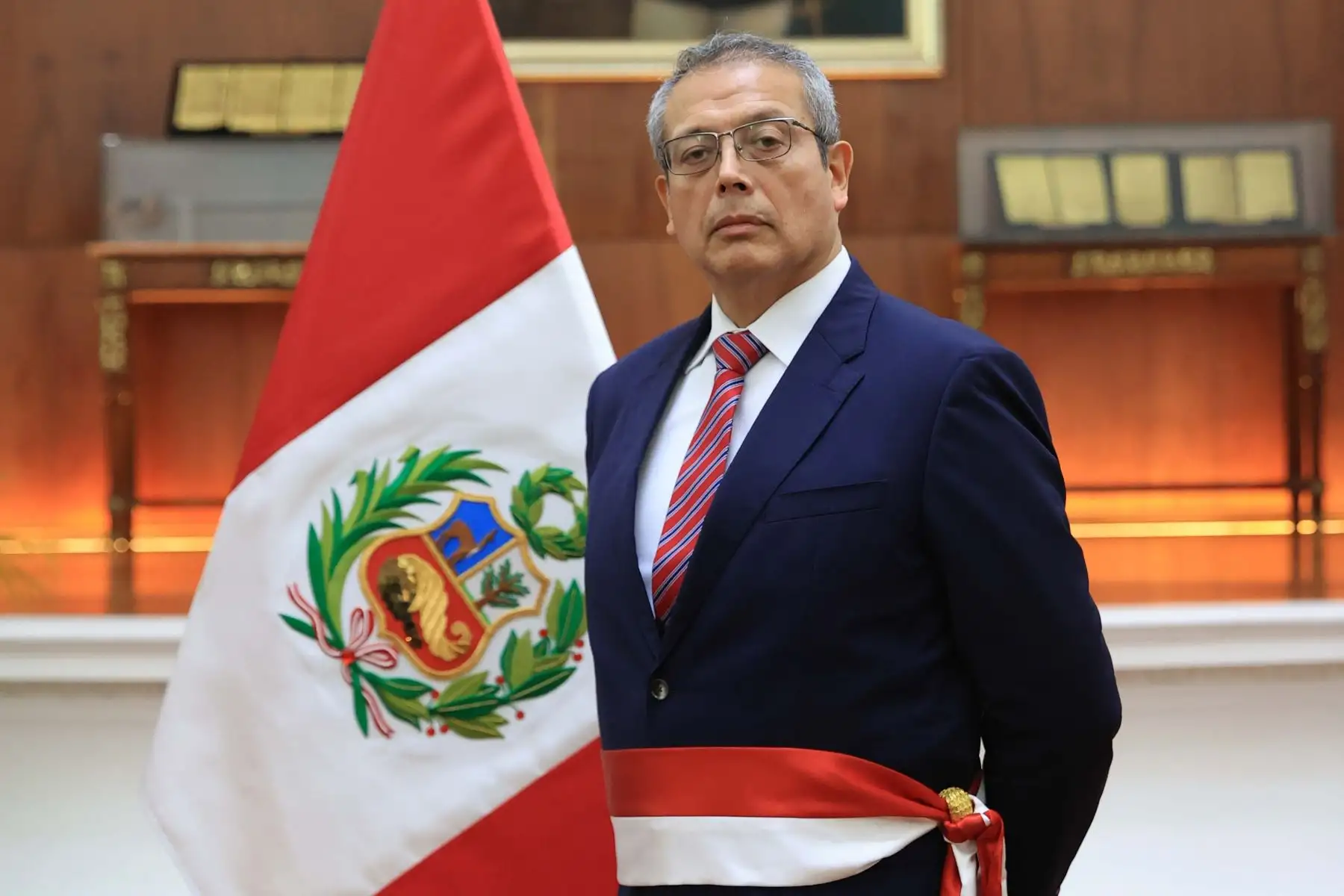 Pedro Angulo Arana jura como nuevo presidente del Consejo de Ministros. Foto: ANDINA/Presidencia Perú