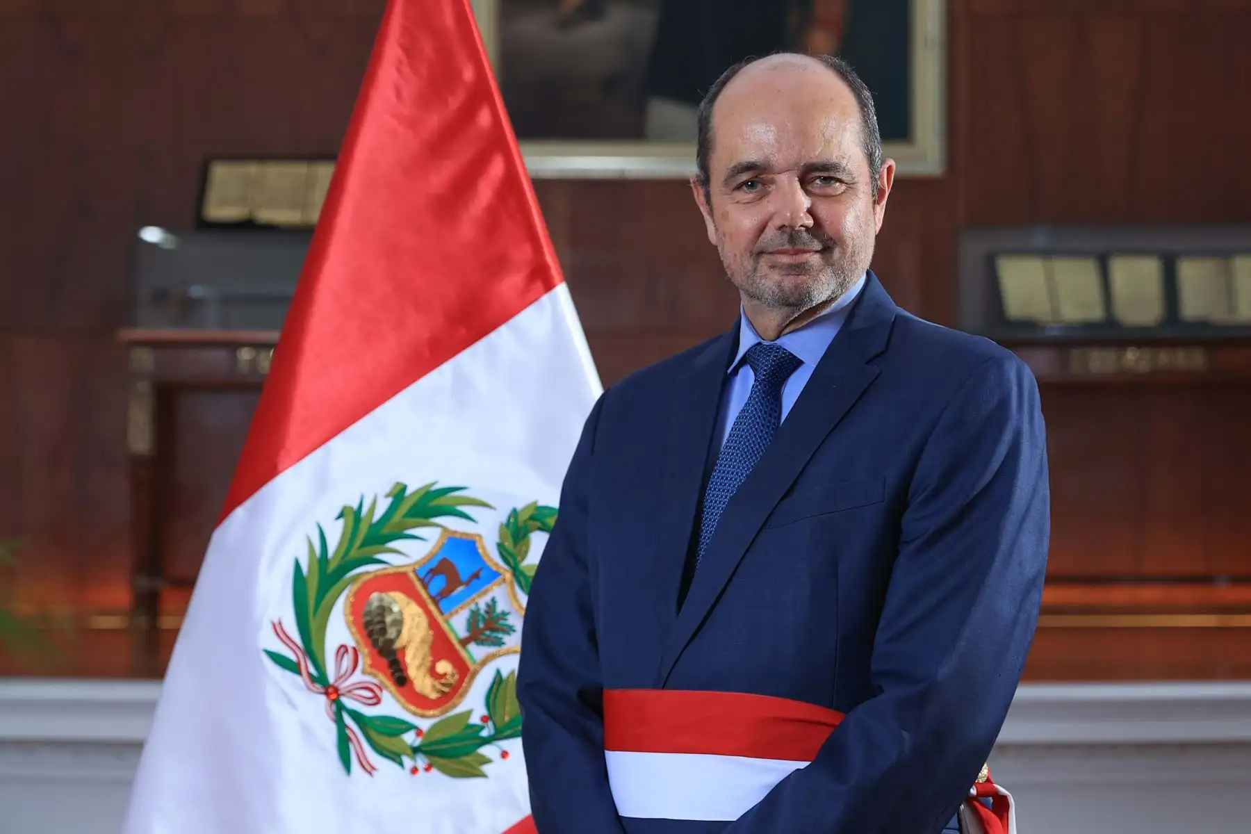 Luis Fernando Helguero jura como nuevo ministro de Comercio Exterior y Turismo. Foto: ANDINA/Presidencia Perú