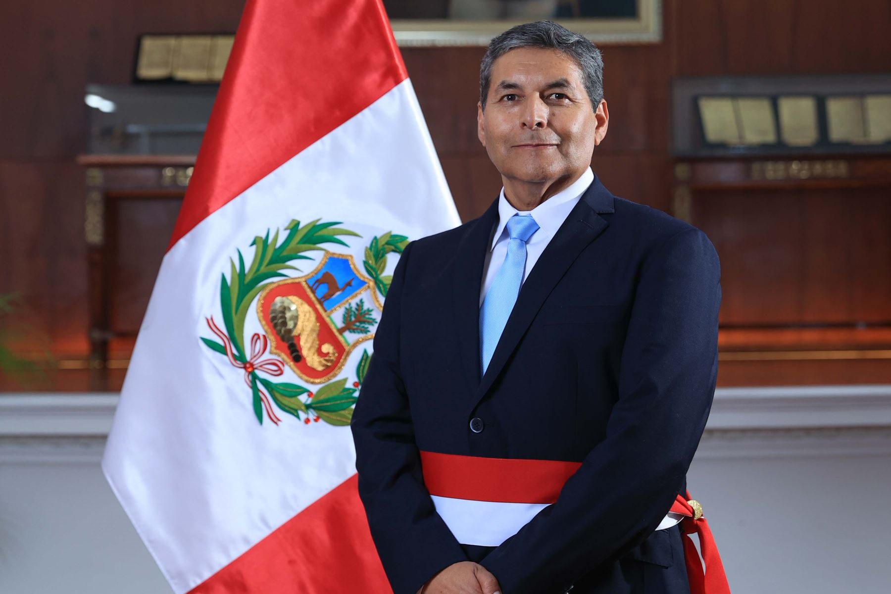 Ministro del Interior, César Cervantes. ANDINA/Prensa Presidencia