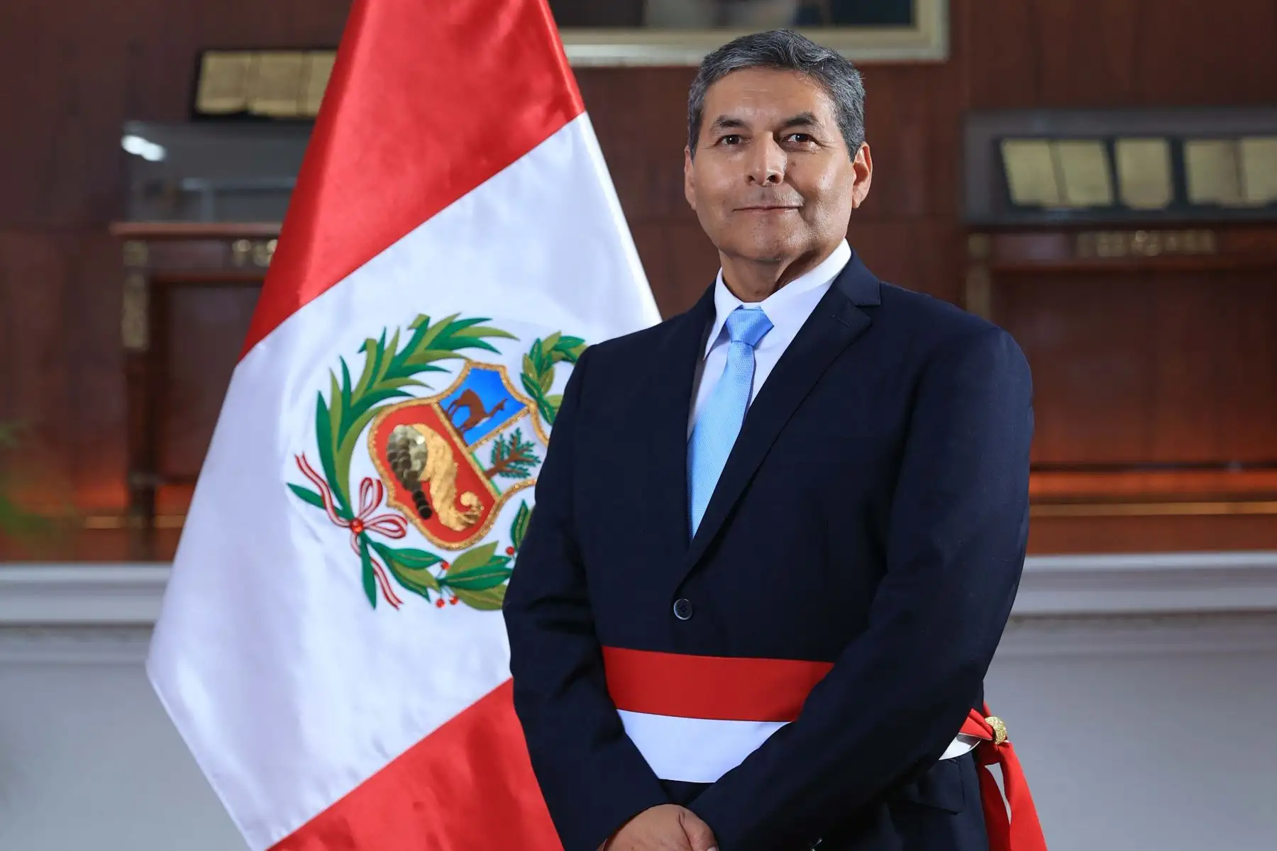 César Cervantes Cárdenas juró como ministro del Interior. Foto: ANDINA/Presidencia Perú