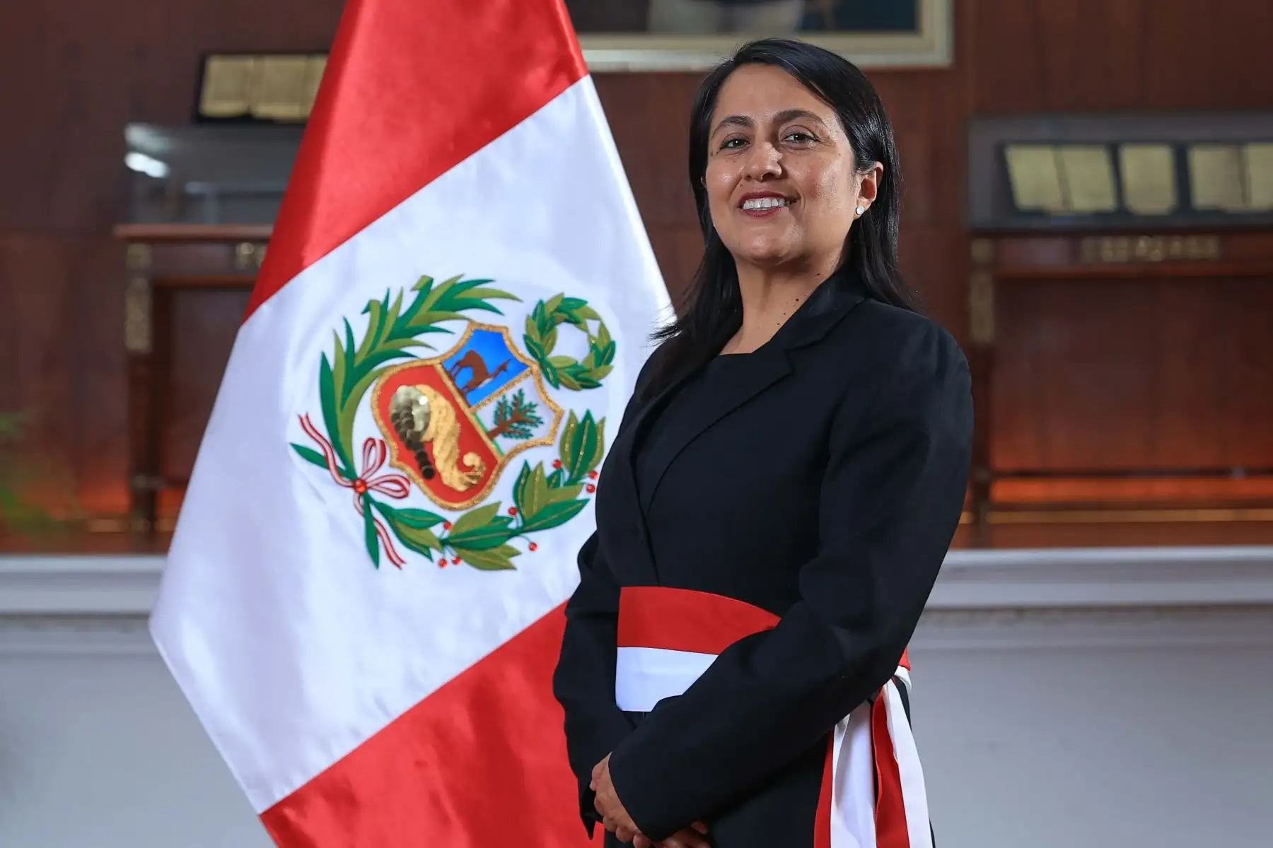 Patricia Correa jura como nueva ministra de Educación. Foto: ANDINA/Presidencia Perú