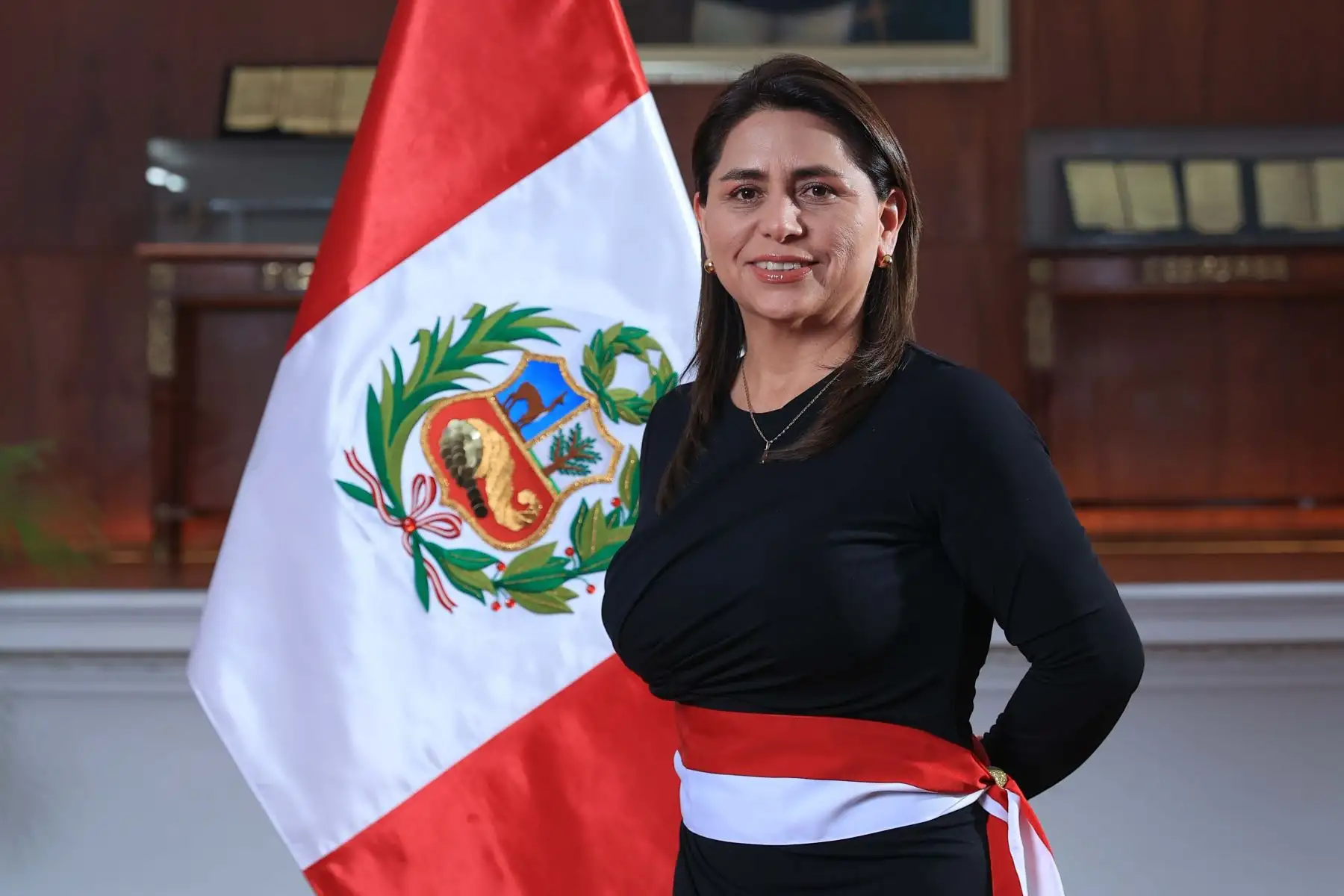 Rosa Bertha Gutiérrez Palomino es la nueva ministra de Salud. Foto: ANDINA/Presidencia Perú