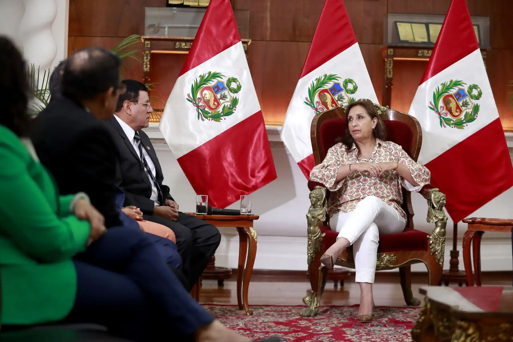 Presidenta de la República, Dina Boluarte, sostuvo reunión con representantes de la Alianza Para el Progreso

Foto: ANDINA/Prensa Presidencia