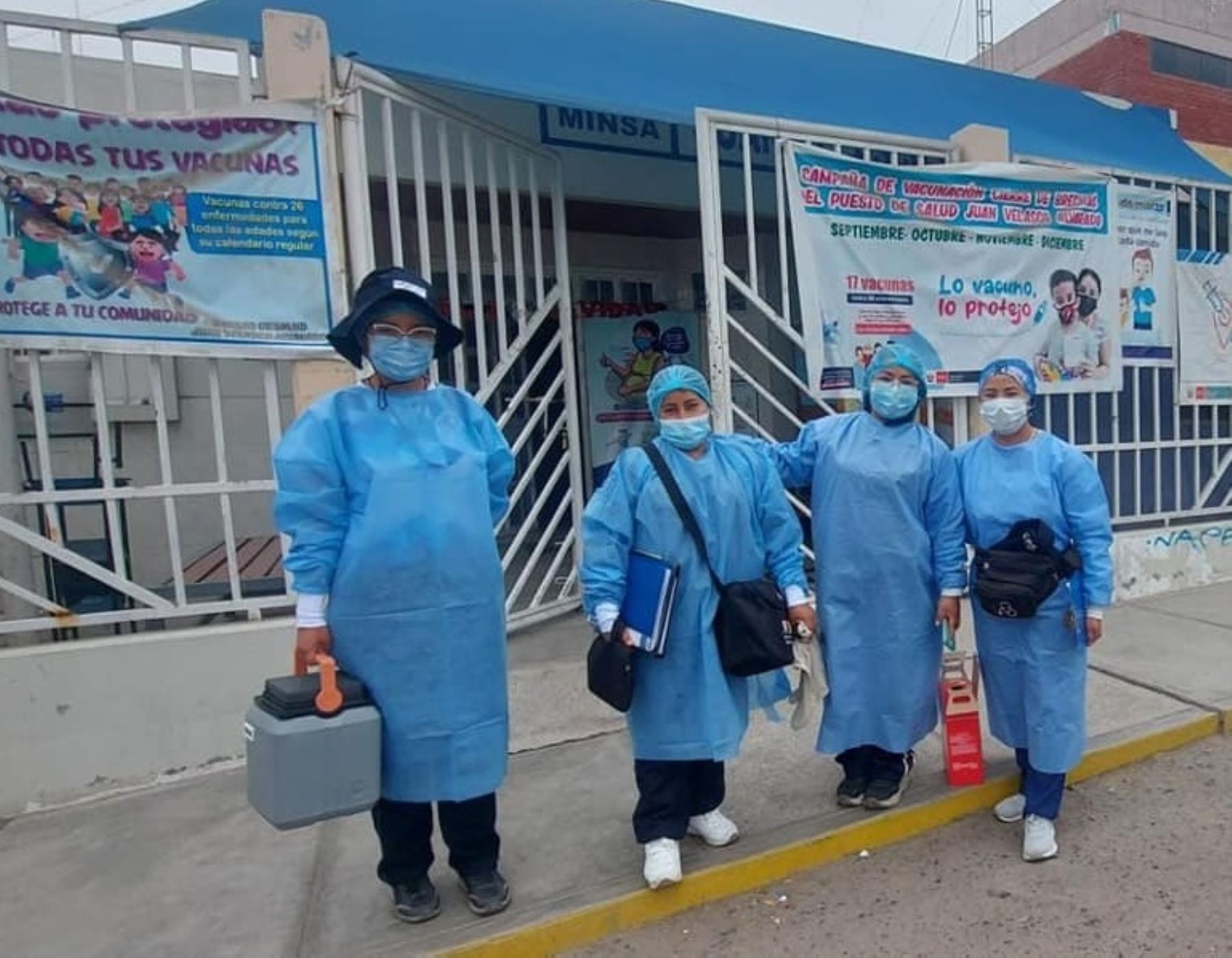 Autoridades de salud de Tacna reforzarán la campaña de inmunización contra el covid-19 para que la población complete su esquema de vacunación contra dicha enfermedad. ANDINA/Difusión