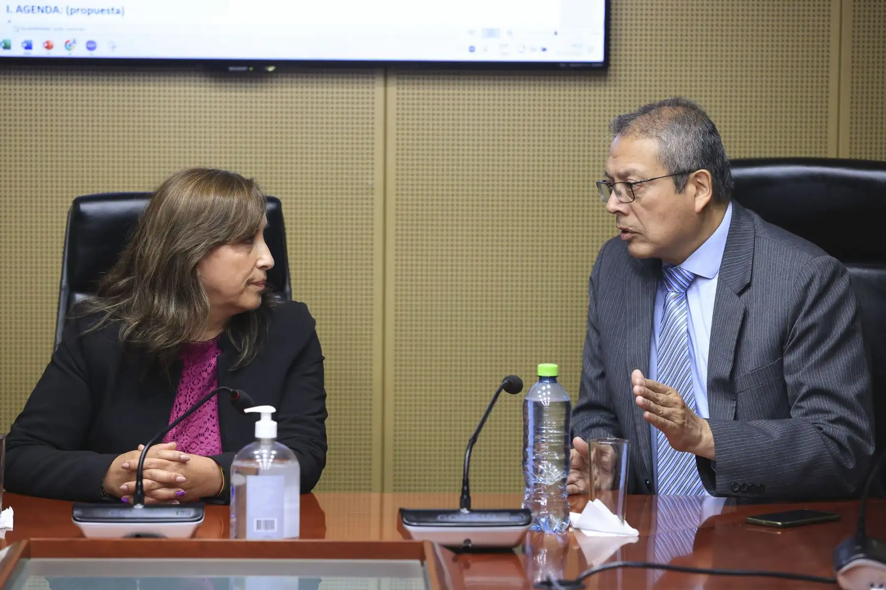 Presidenta Dina Boluarte instala gabinete de gestión de crisis en el COEN

Foto: ANDINA/Prensa Presidencia