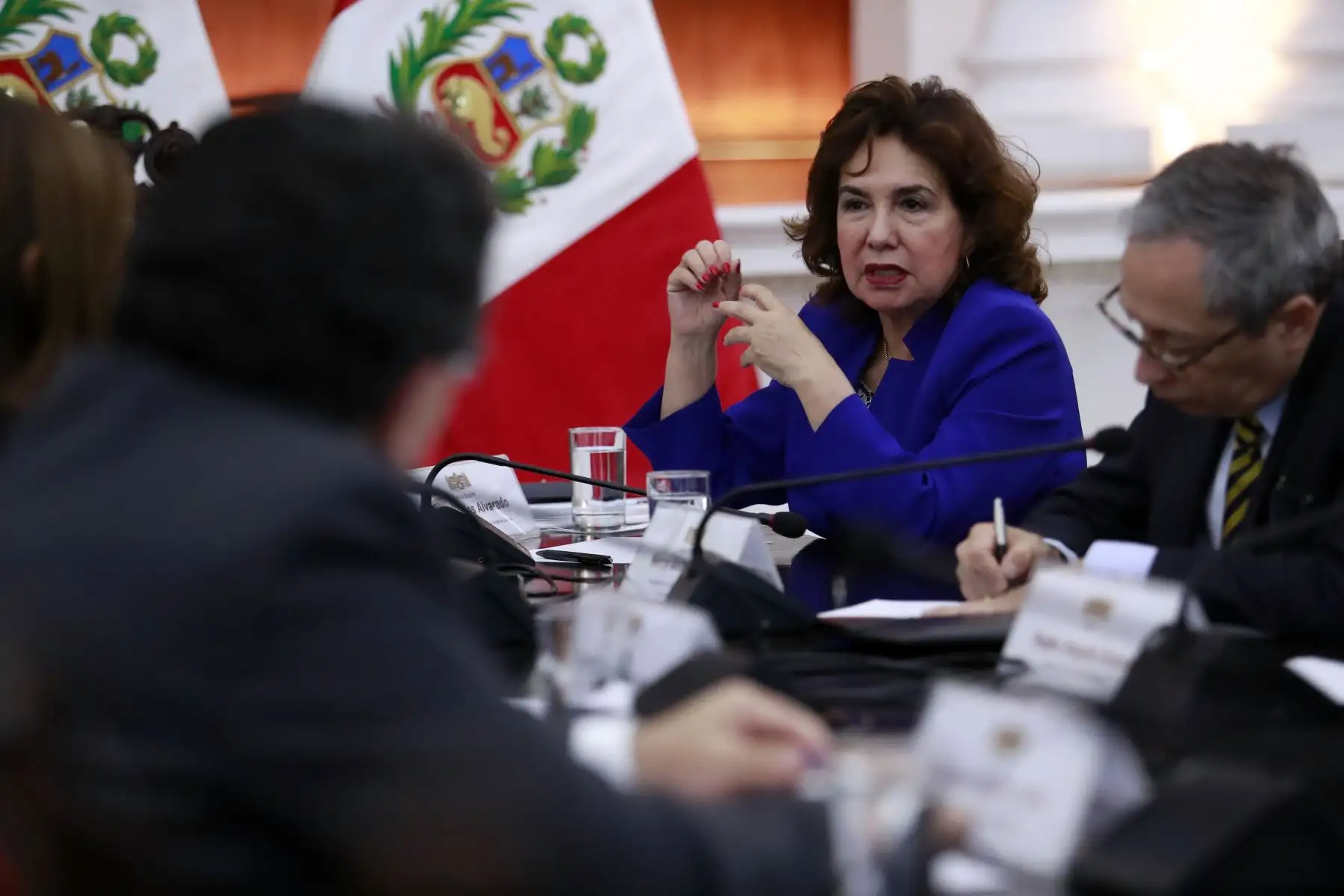 Presidenta Dina Boluarte sostuvo reunión de trabajo con el Consejo de Estado

Foto:ANDINA/Presidencia