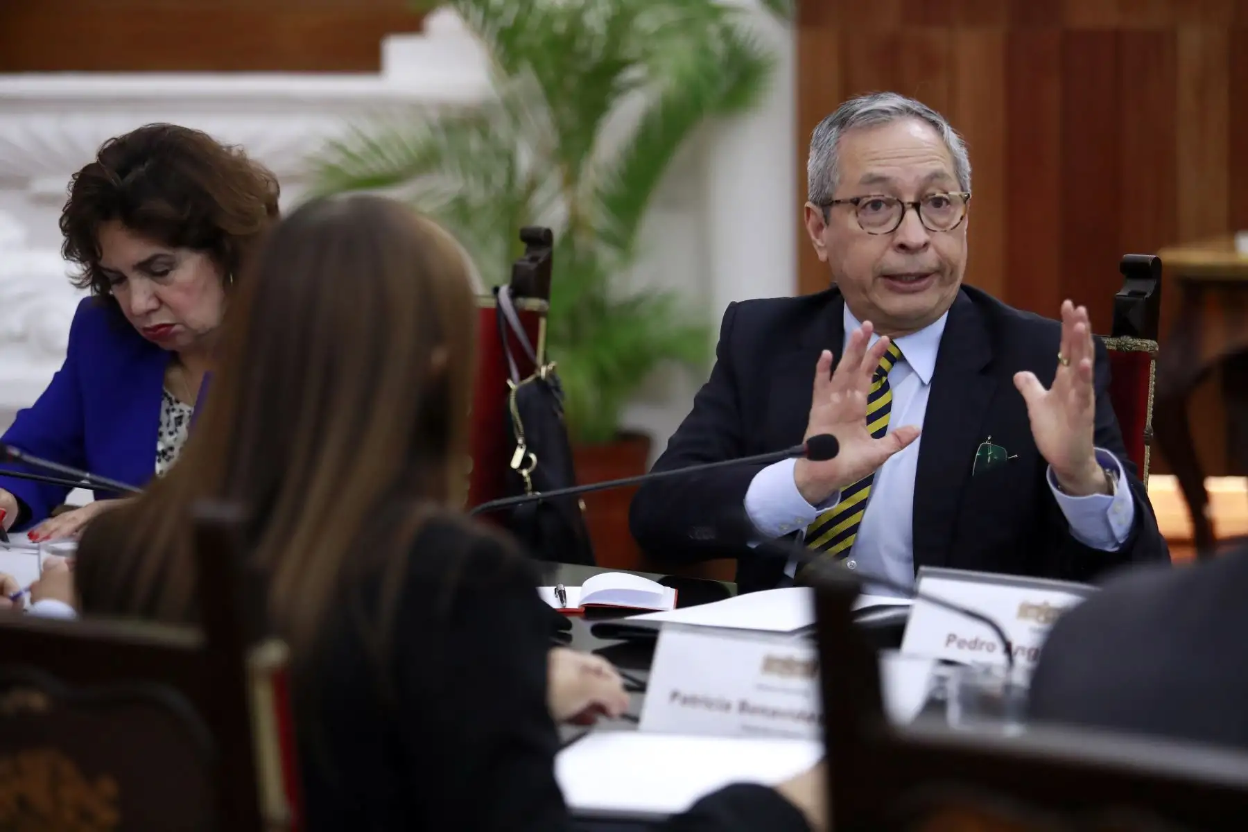 Presidenta Dina Boluarte sostuvo reunión de trabajo con el Consejo de Estado

Foto:ANDINA/Presidencia