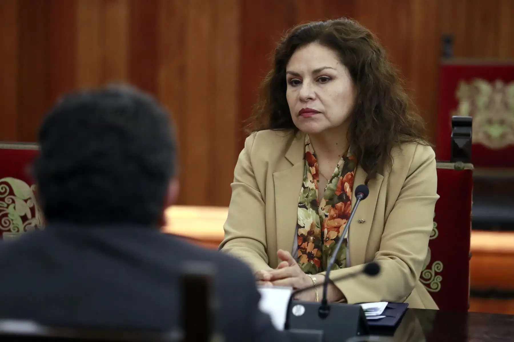 Presidenta Dina Boluarte sostuvo reunión de trabajo con el Consejo de Estado

Foto:ANDINA/Presidencia