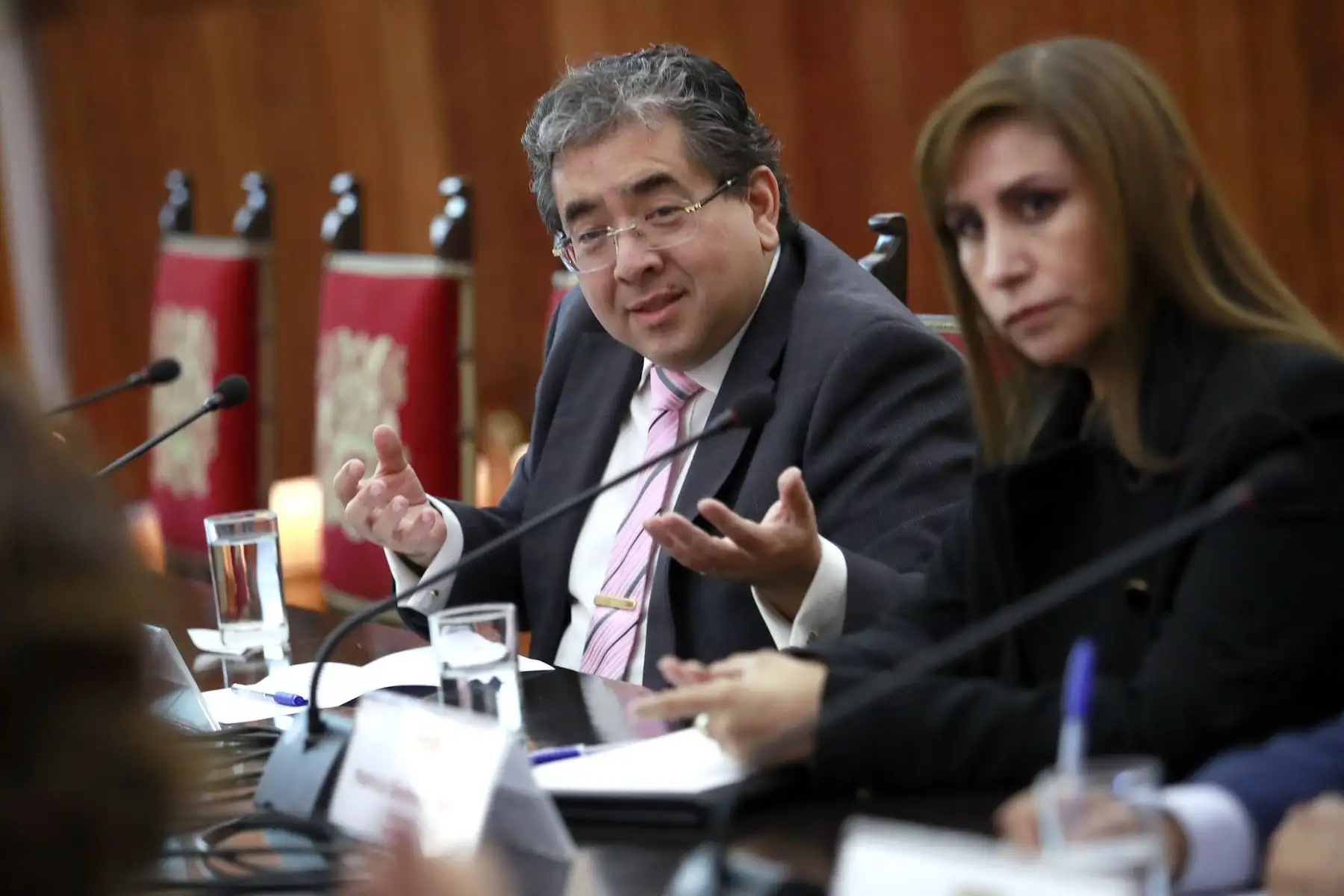 Presidenta Dina Boluarte sostuvo reunión de trabajo con el Consejo de Estado

Foto:ANDINA/Presidencia