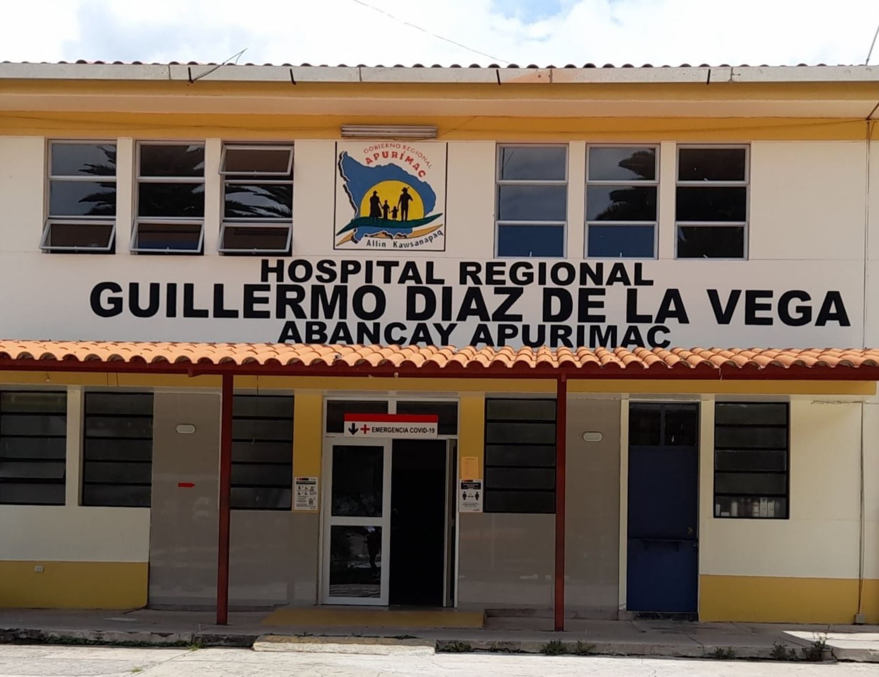 Hospital Regional Guillermo Díaz de la Vega de la ciudad de Abancay confirmó el deceso de Cristian Alex Rojas Vásquez.