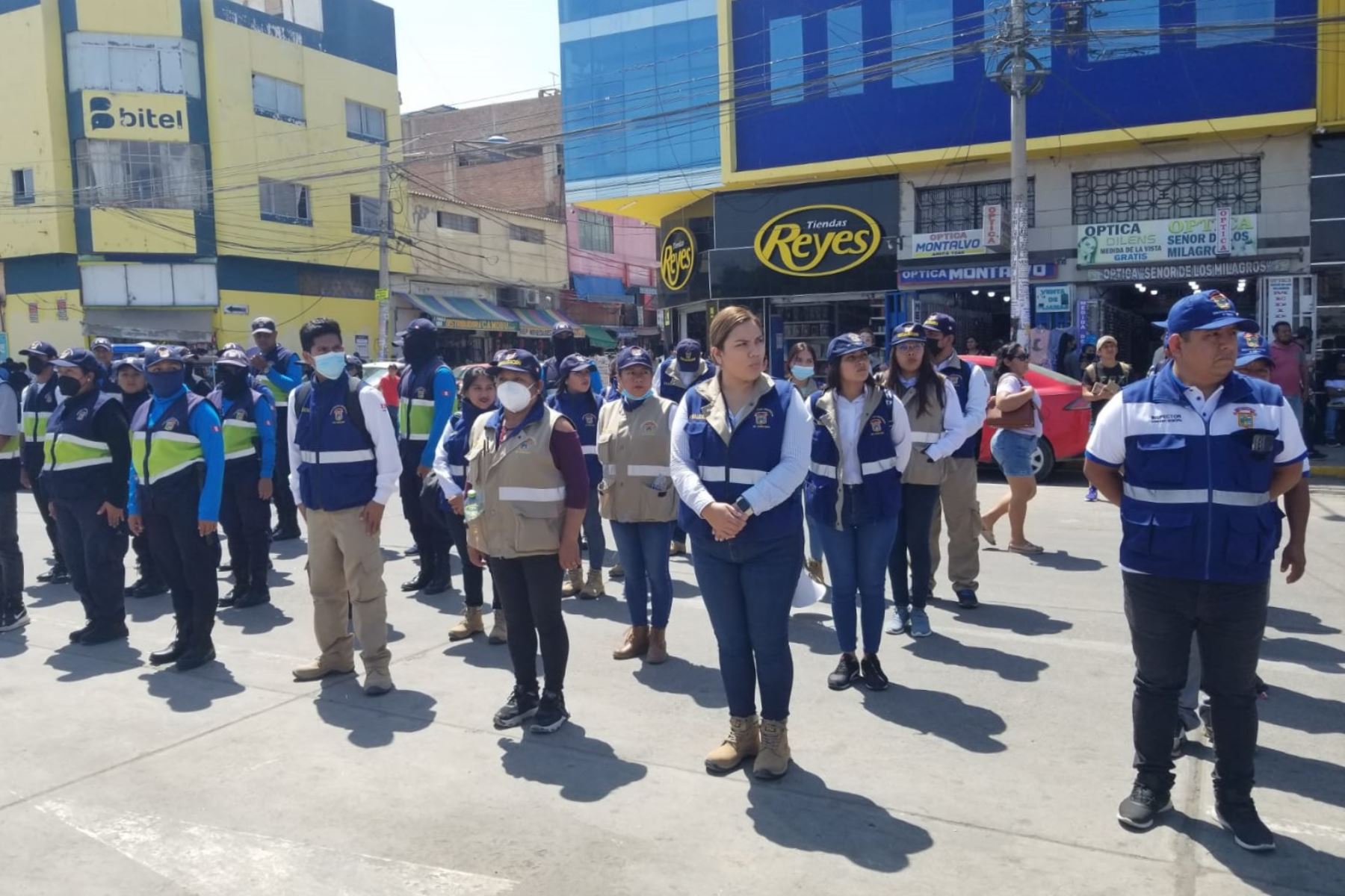 Personal municipal se suma al plan Navidad Segura 2022 en Chiclayo. Foto: Difusión.