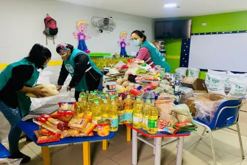Navidad: Campaña solidaria para familias en Villa María del Triunfo