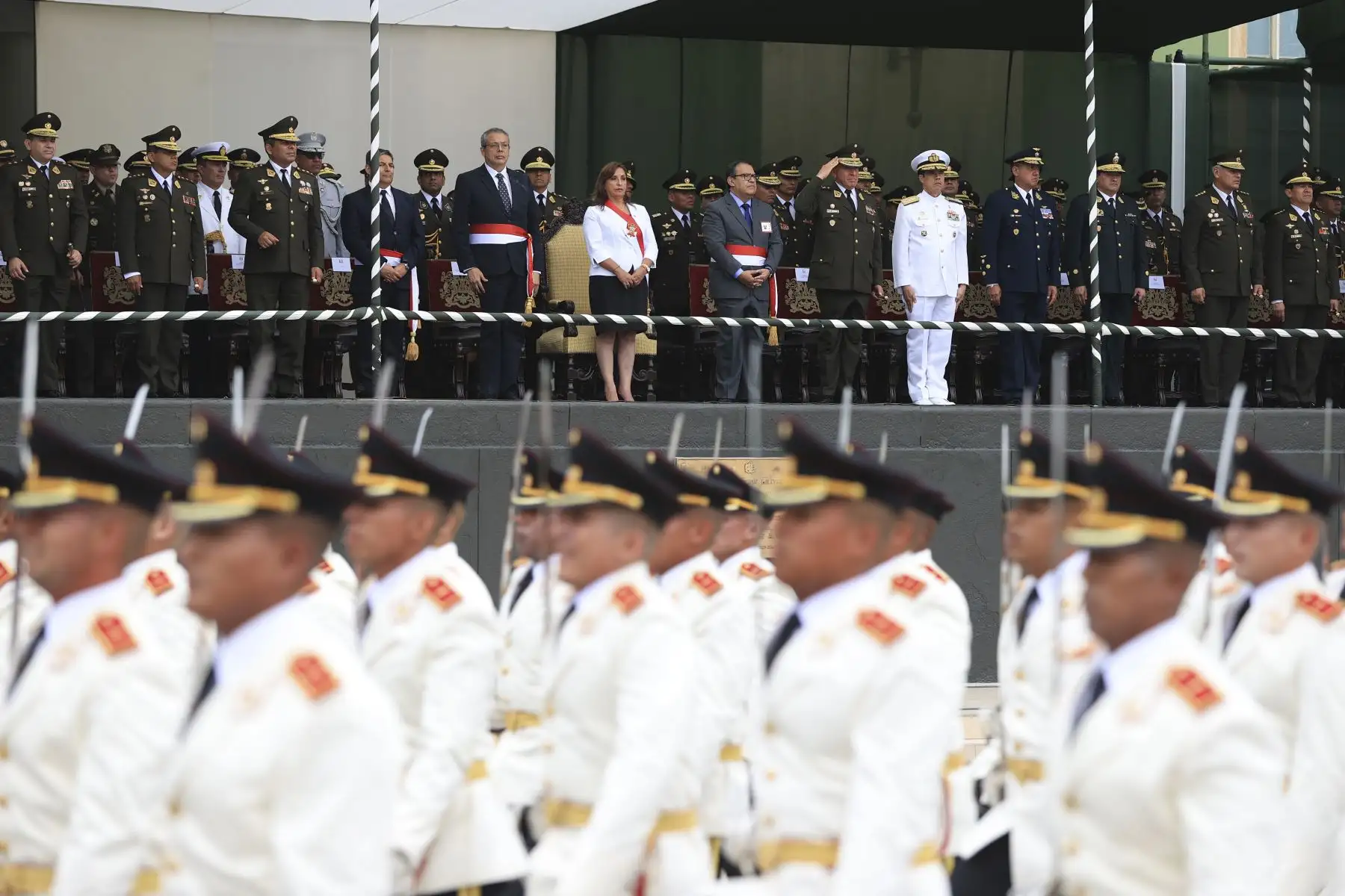Presidenta Dina Boluarte participa en ceremonia de graduación de los Alféreces y Subtenientes de la Escuela Militar de Chorrillos “Coronel Francisco Bolognesi”
Foto: ANDINA/Presidencia