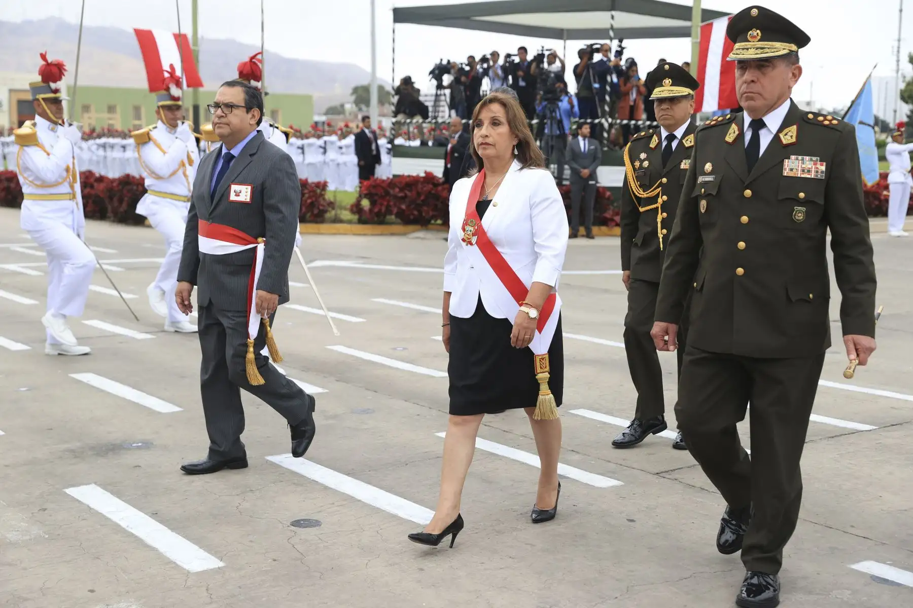Presidenta Dina Boluarte participa en ceremonia de graduación de los Alféreces y Subtenientes de la Escuela Militar de Chorrillos “Coronel Francisco Bolognesi”
Foto: ANDINA/Presidencia