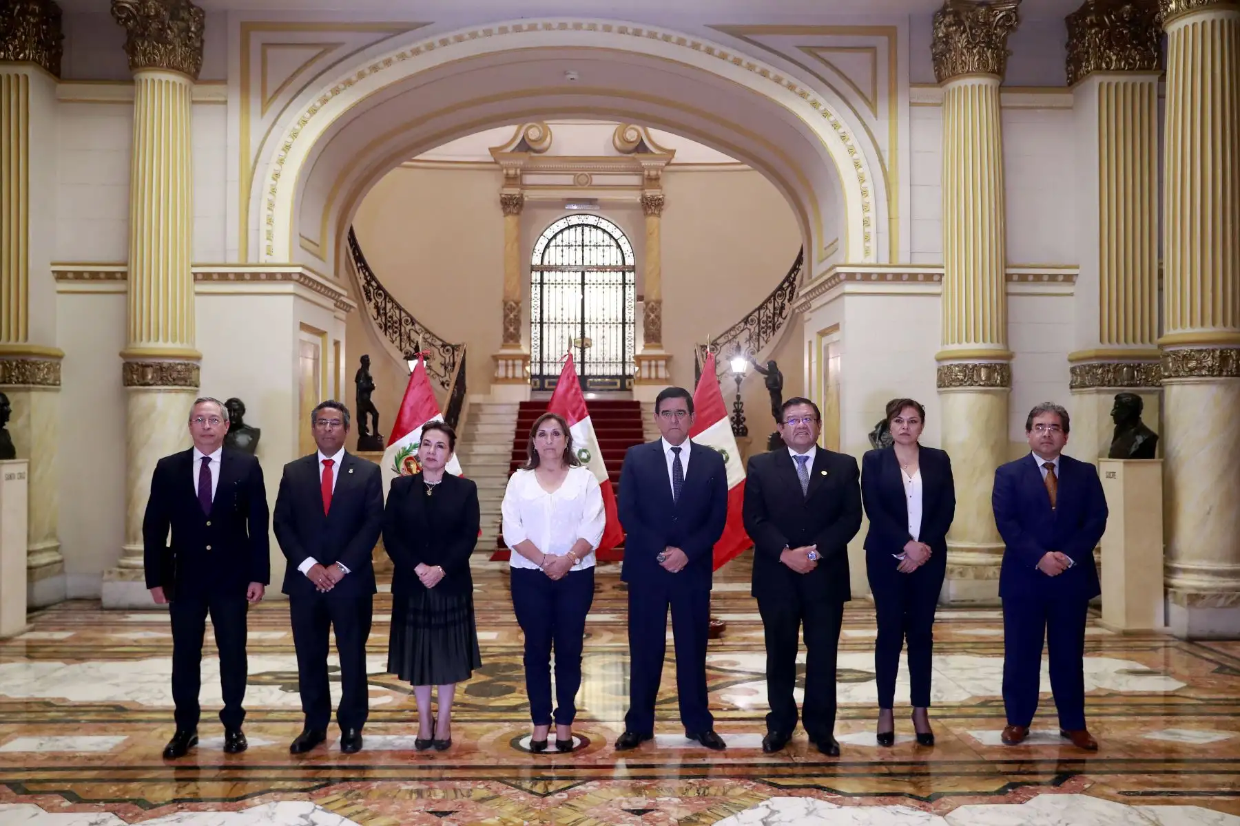 Presidenta de la República, Dina Boluarte, lidera Consejo de Estado.
Foto:ANDINA/Presidencia