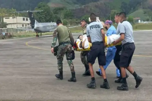 Los heridos son el S2 PNP Jhus Klinman Marín Cárdenas y el alférez PNP Cristian Rafael Quispe Ventura.