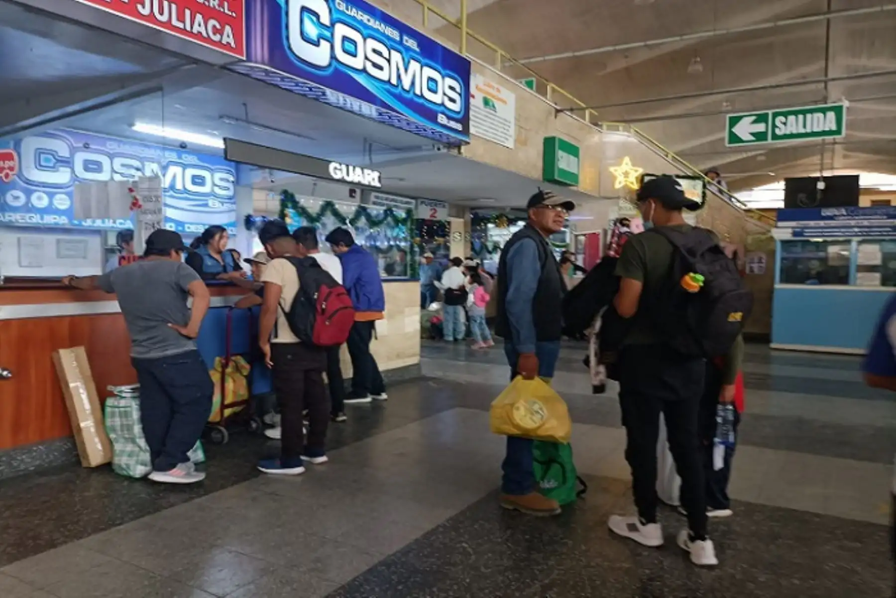 Transporte interprovincial de Arequipa hacia el sur del país se normaliza