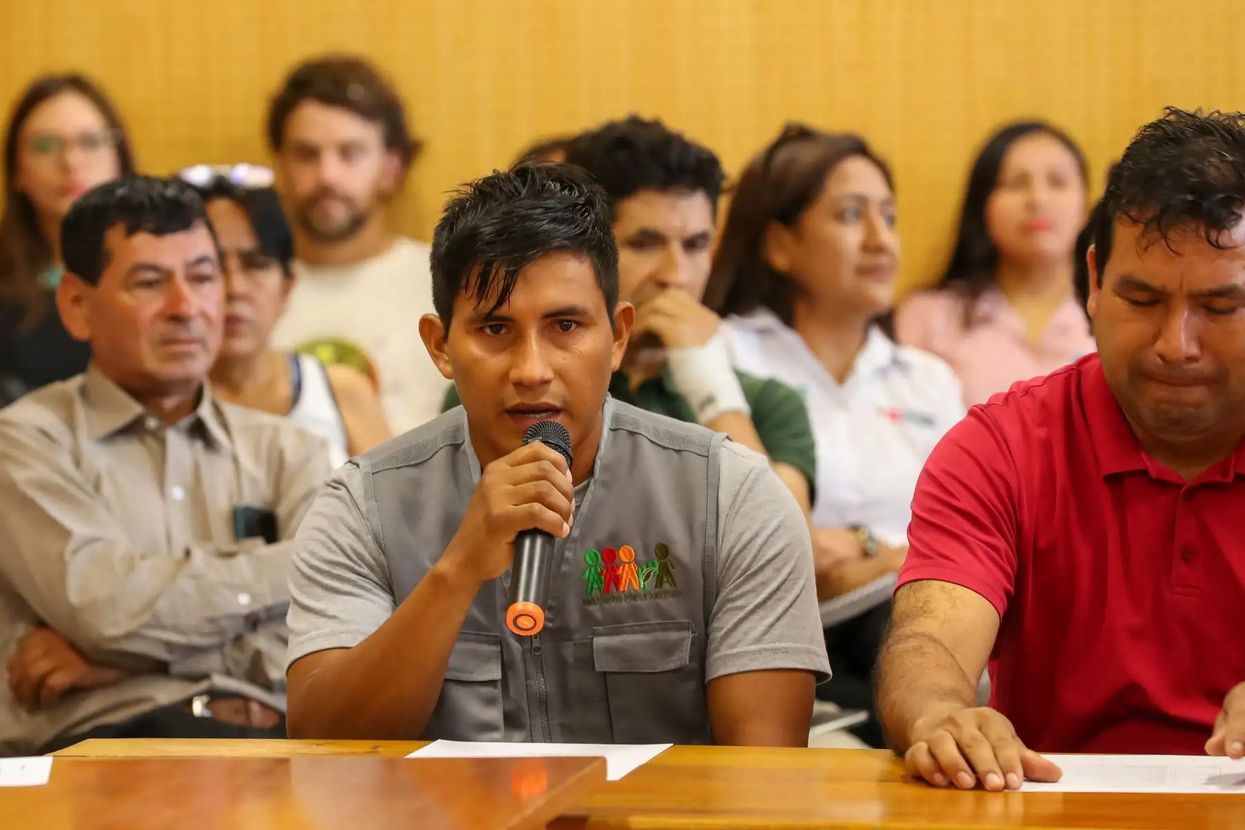La ministra de la Mujer y Poblaciones Vulnerables, Grecia Rojas, y la ministra del Ambiente, Albina Ruiz, llegaron a la región San Martín para realizar coordinaciones con autoridades regionales y locales y representantes de distintas organizaciones de la sociedad civil. Foto: ANDINA/Difusión